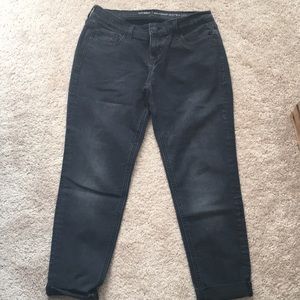 Old Navy boyfriend skinny black jeans